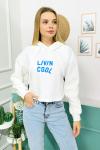 148718 Baskili Ic Polarli Sweatshirt